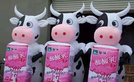 西乡牛奶厂广告气模