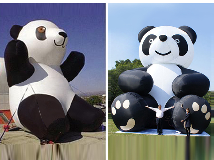 西乡熊猫活动卡通气模